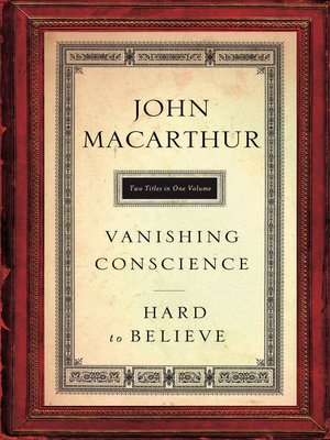 cover image of MacArthur 2in1 Vanishing Conscience & Hard to Believe